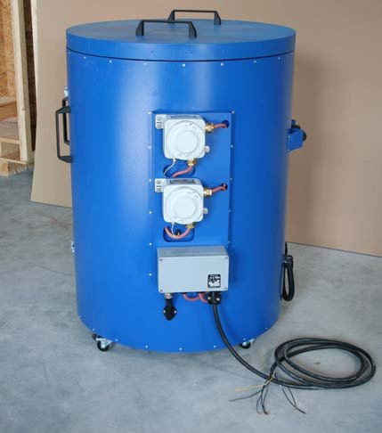 Incalzitor de butoi eltherm ELFH-2600-Ex pentru zone cu pericol de explozie, inchis
