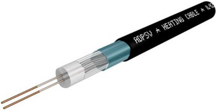 Cablu de incalzire bifilar ADSV 23ADSV 18160 - 8.5 m - 160 W