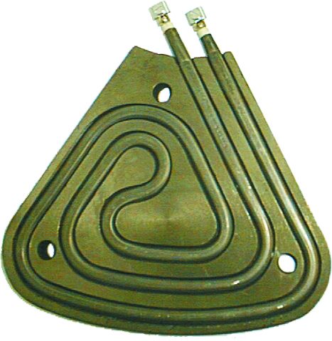 Element tubular triunghiular indoit, seria L-ENC-FE